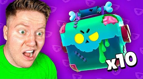 Зомби ящики в Brawl Stars от 17 октября 2024