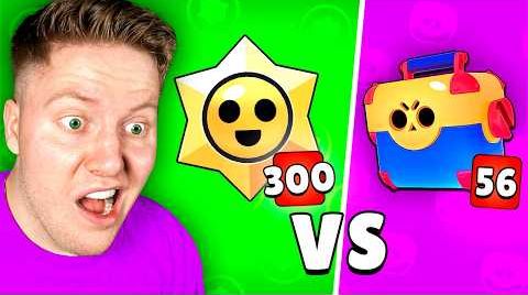 400 стар дропов vs 50 мегаящиков в Brawl Stars