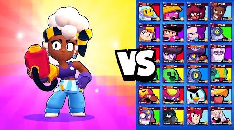 Видео: Мэйси против всех Бравлеров! Brawl Stars